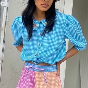 NWT Tach Clothing VIVI top XL